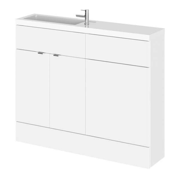 Hudson Reed Fusion Compact Basin & WC Combination or Storage Cabinet Unit