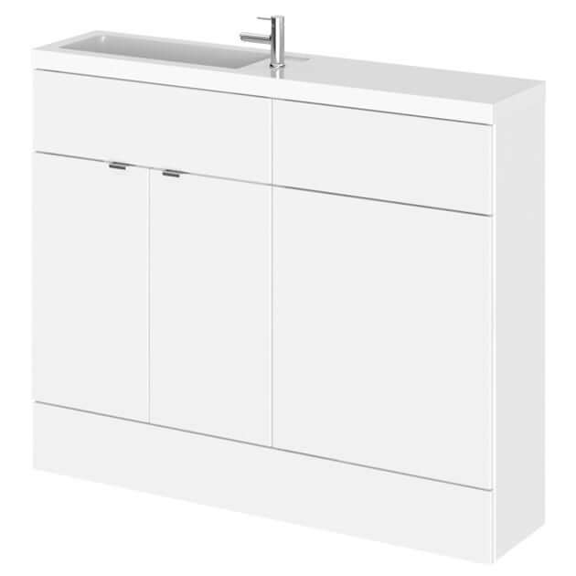 Hudson Reed Fusion Compact Basin & WC Combination or Storage Cabinet Unit