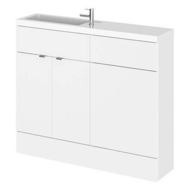 Hudson Reed Fusion Compact Basin & WC Combination or Storage Cabinet Unit