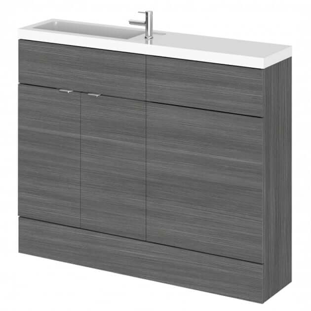 Hudson Reed Fusion Compact Basin & WC Combination or Storage Cabinet Unit