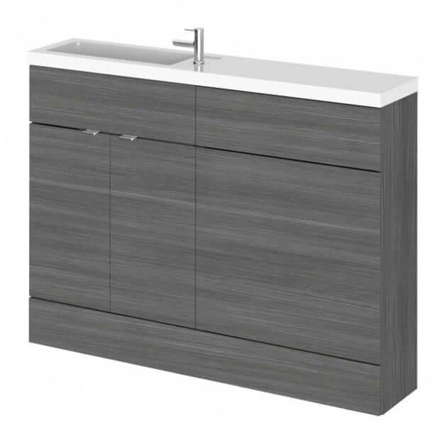Hudson Reed Fusion Compact Basin & WC Combination or Storage Cabinet Unit