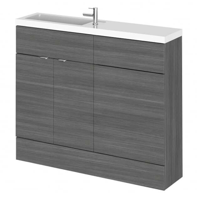 Hudson Reed Fusion Compact Basin & WC Combination or Storage Cabinet Unit