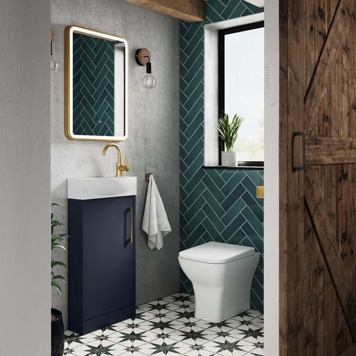 Hudson Reed Juno Compact 440 1-Door Vanity Unit & Basin