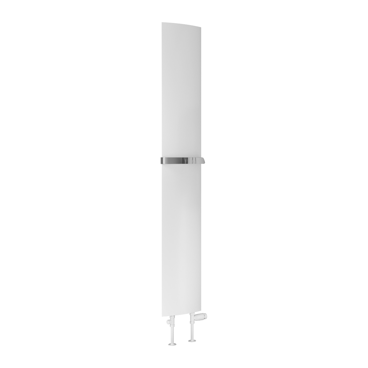 Reina Picoli Aluminium Wall Mounted Heated Towel Rail Radiator White
