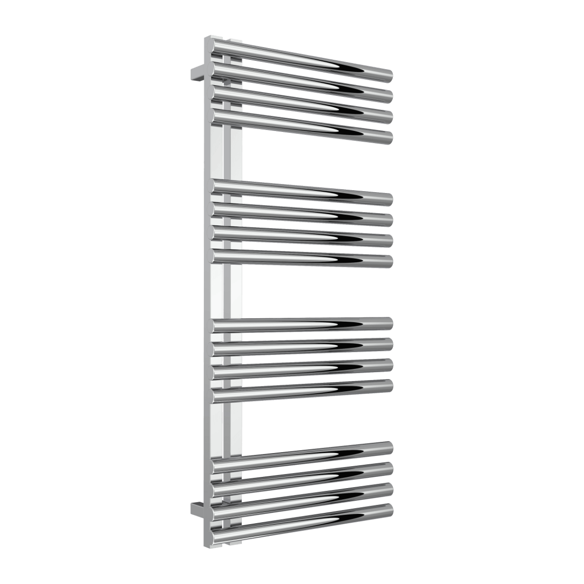 Reina Adora Stainless Steel Wall Mounted Heated Towel Rail Radiator Polished