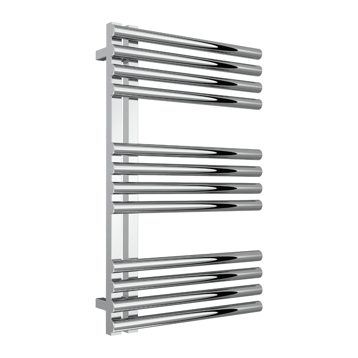 Reina Adora Stainless Steel Wall Mounted Heated Towel Rail Radiator Polished