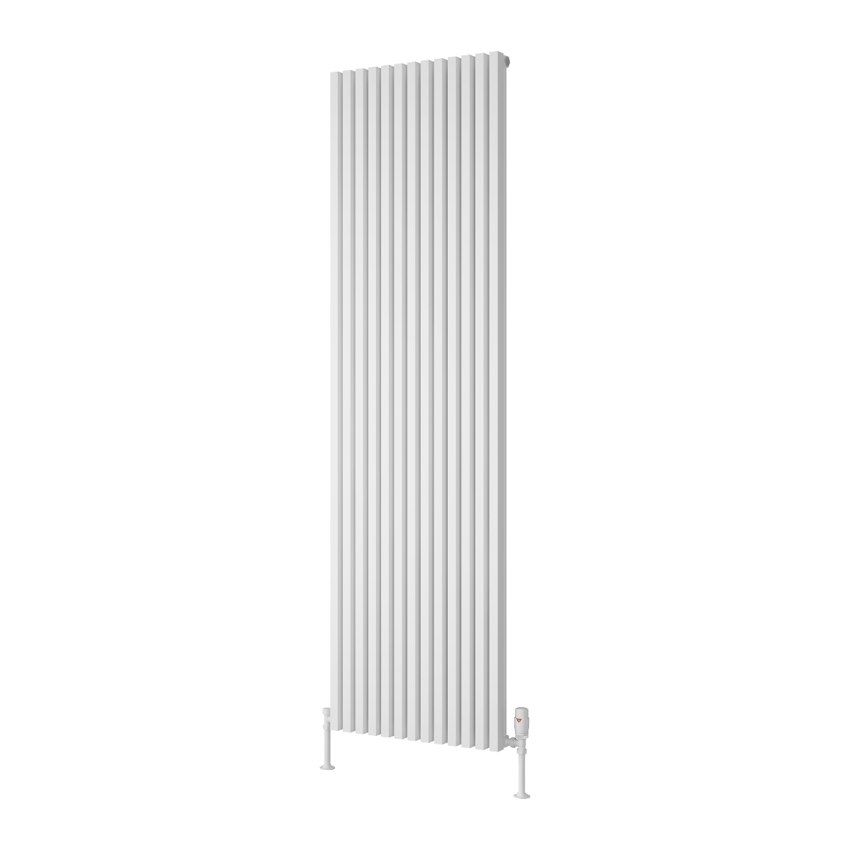 Reina Albano Aluminium Wall Mounted Heated Towel Rail Radiator White