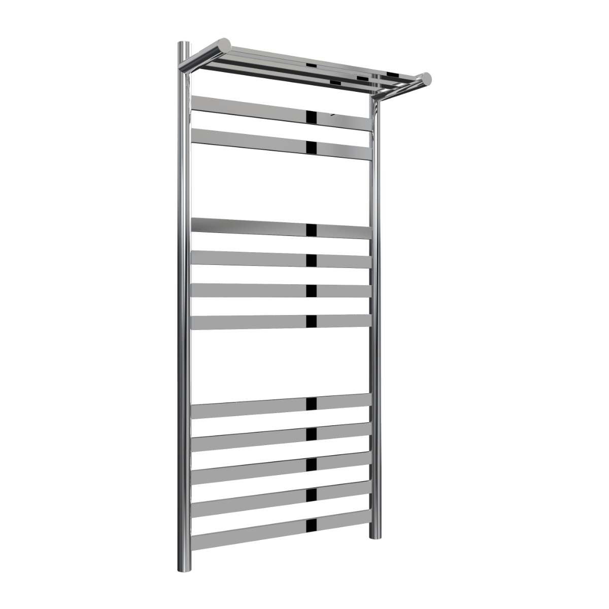 Reina Alento Stainless Steel Wall Mounted Heated Towel Rail Radiator Polished