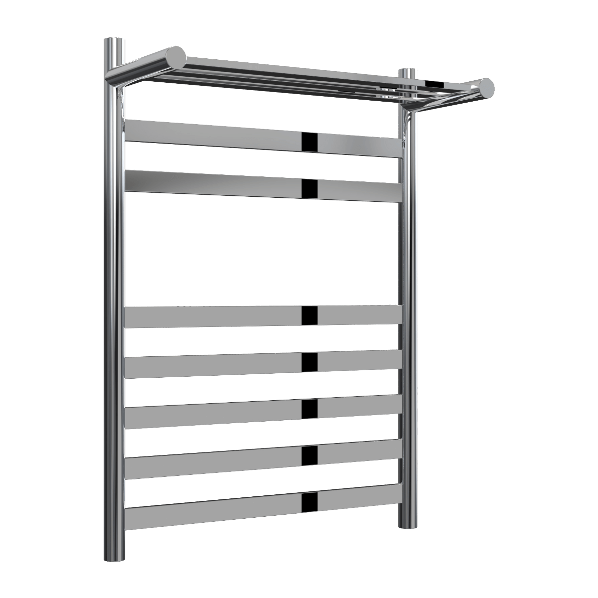 Reina Alento Stainless Steel Wall Mounted Heated Towel Rail Radiator Polished