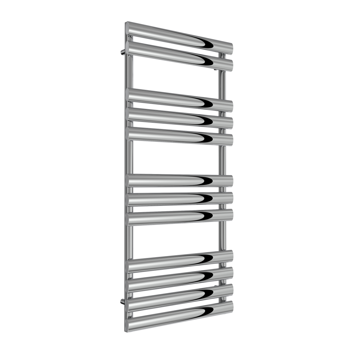Reina Arbori Mild Steel Wall Mounted Heated Towel Rail Radiator Chrome