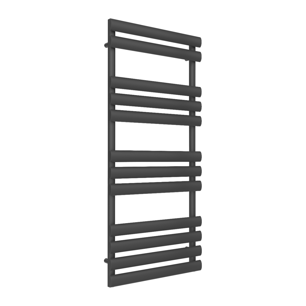 Reina Arbori Mild Steel Wall Mounted Heated Towel Rail Radiator Anthracite