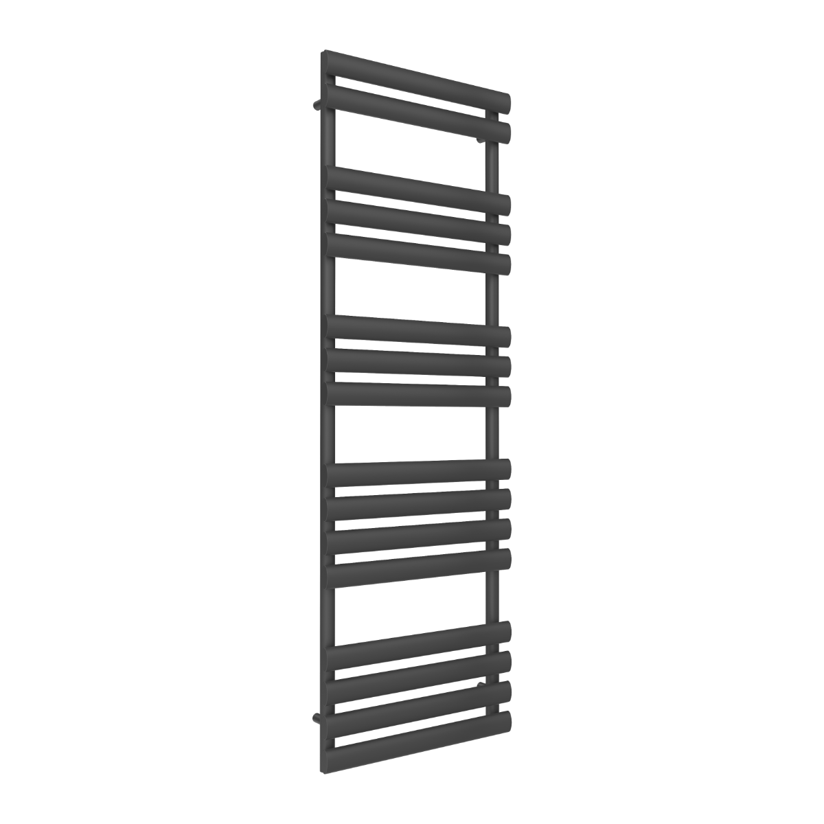 Reina Arbori Mild Steel Wall Mounted Heated Towel Rail Radiator Anthracite