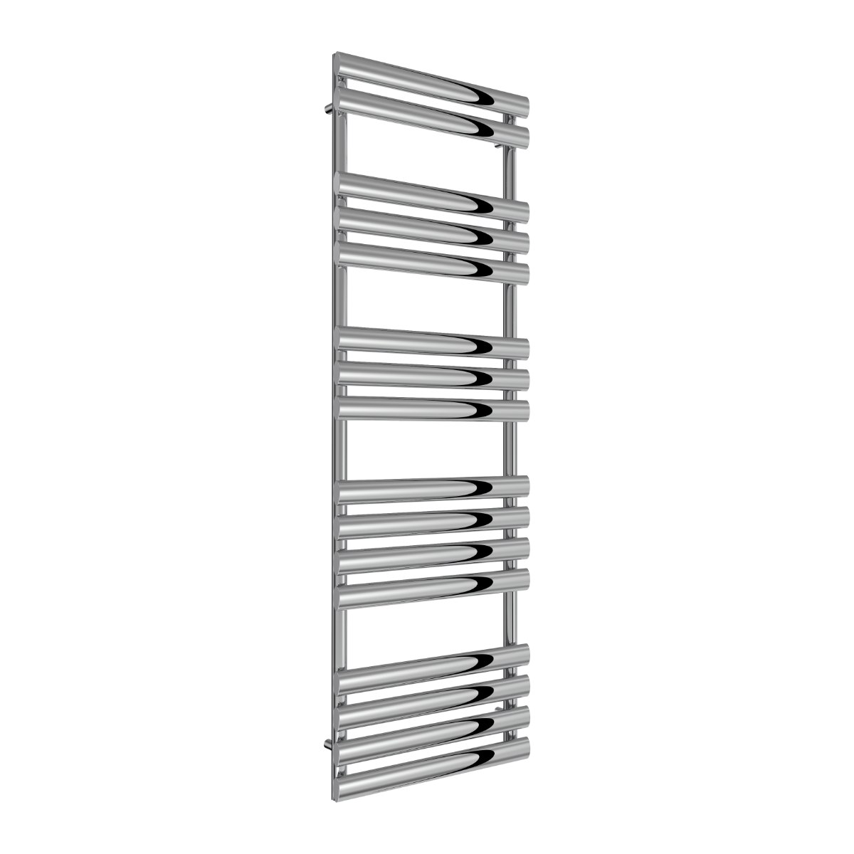 Reina Arbori Mild Steel Wall Mounted Heated Towel Rail Radiator Chrome