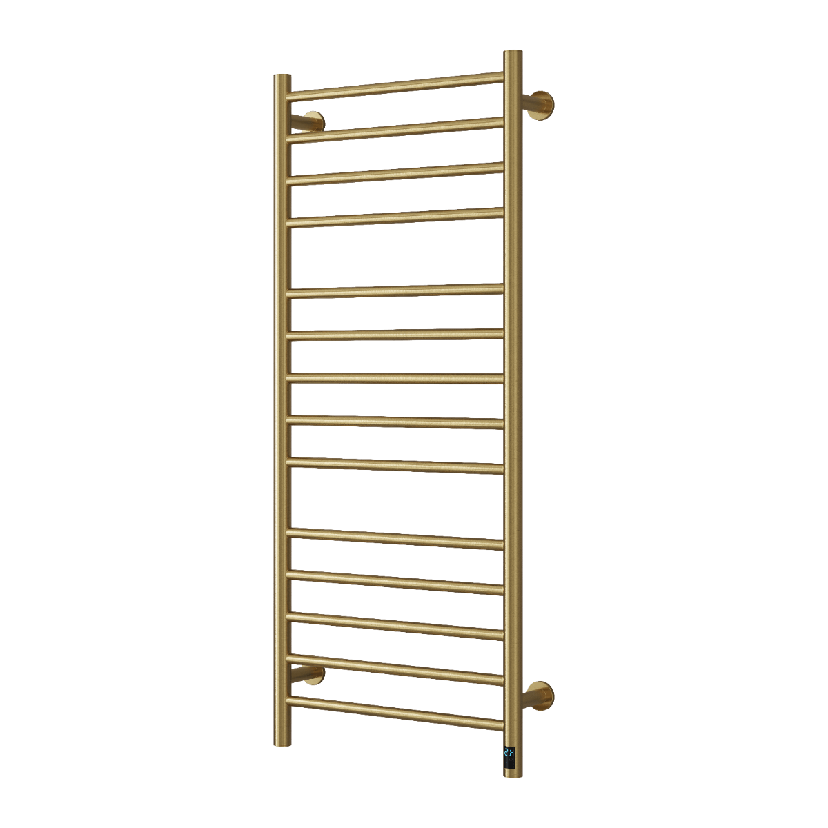 Reina Arnage Stainless Steel Wall Mounted Heated Towel Rail Radiator Brushed Brass