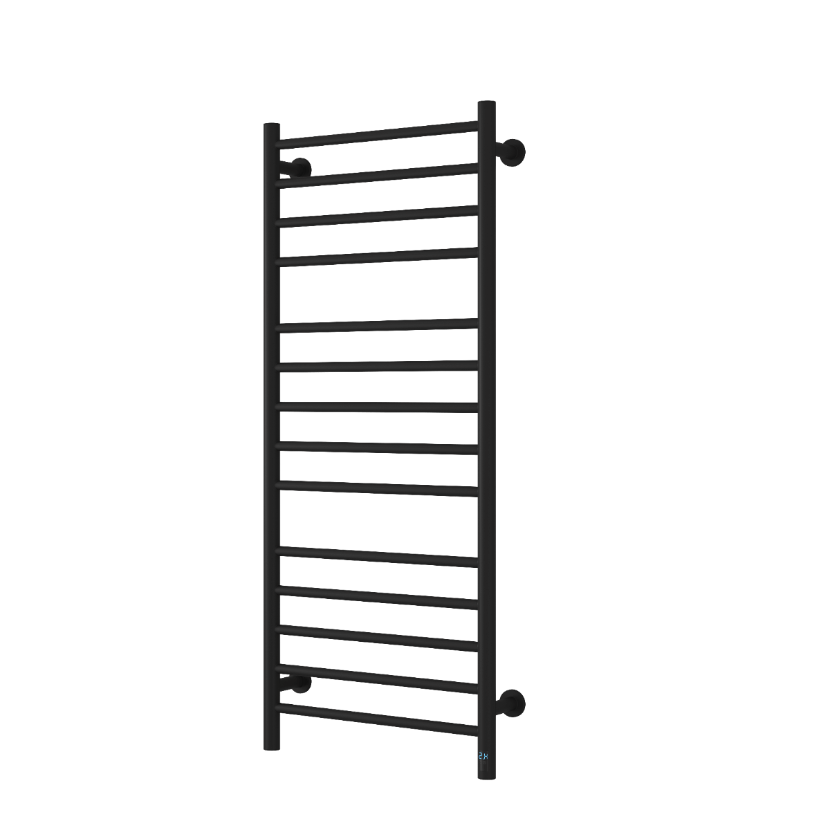 Reina Arnage Stainless Steel Wall Mounted Heated Towel Rail Radiator Matt Black