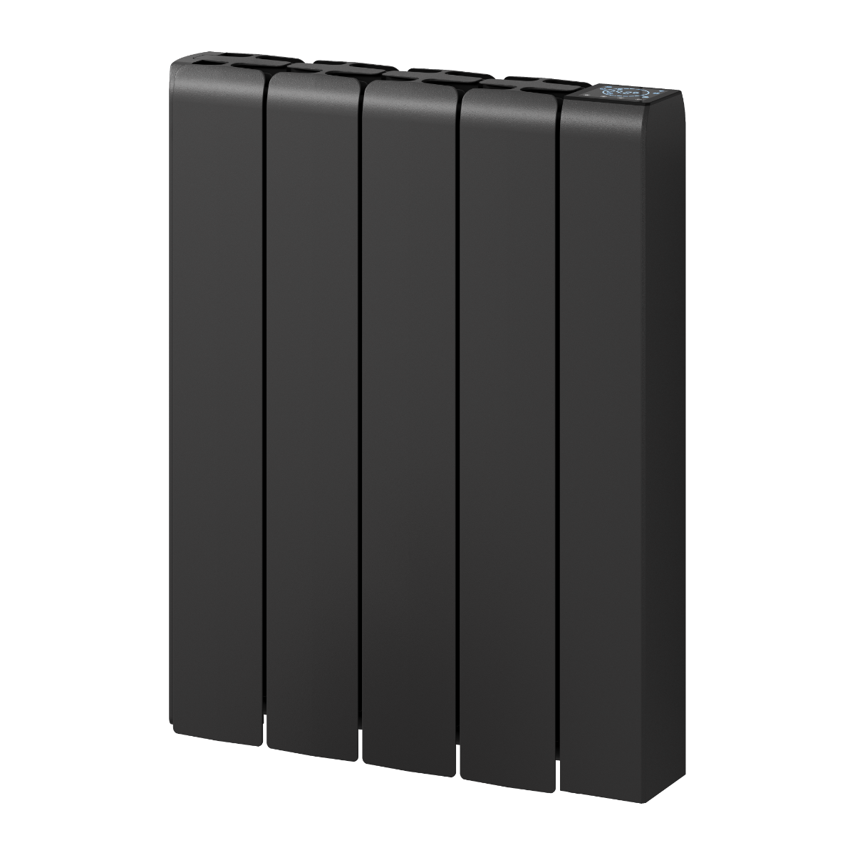 Reina Aron Aluminium Wall Mounted Heated Towel Rail Radiator Black