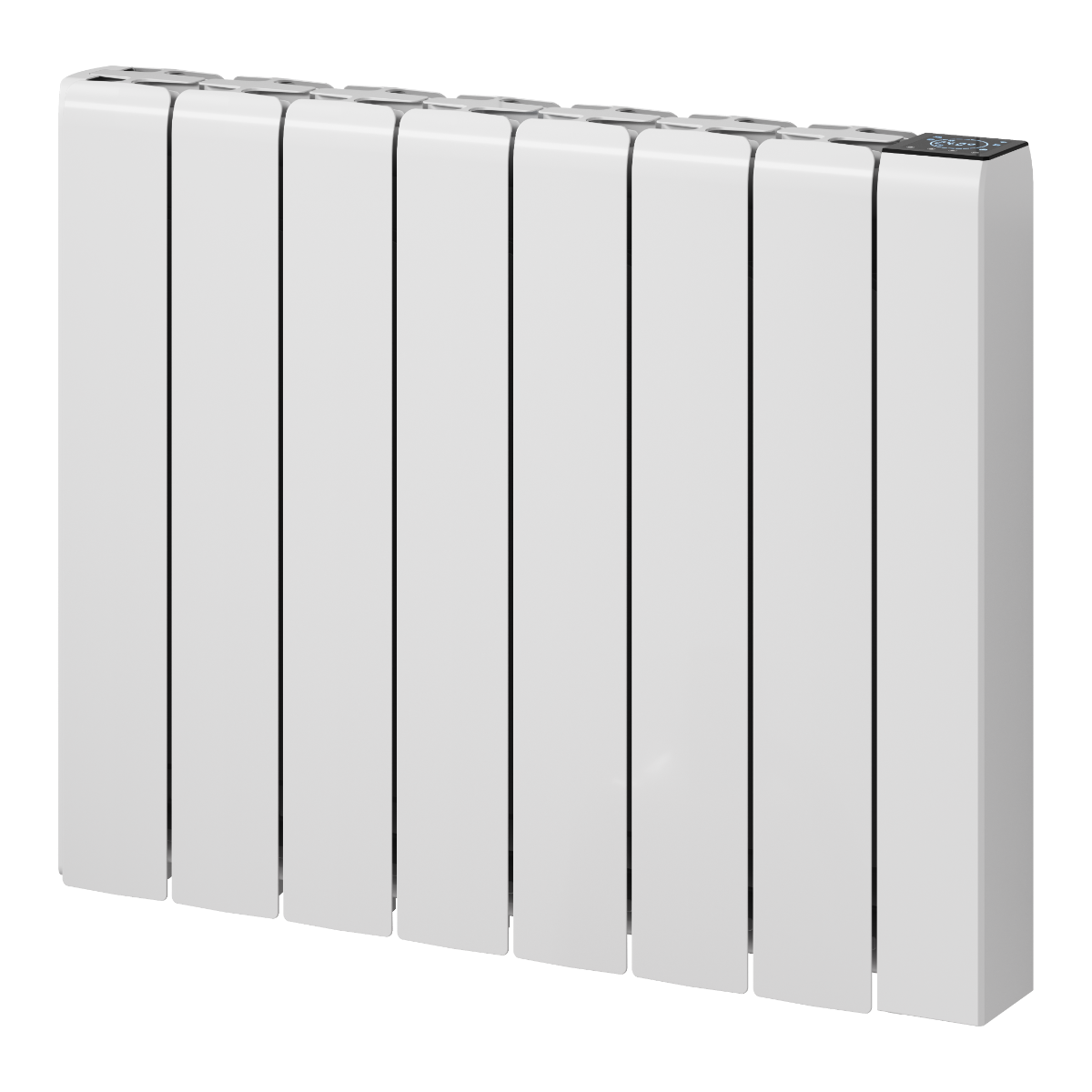 Reina Aron Aluminium Wall Mounted Heated Towel Rail Radiator White