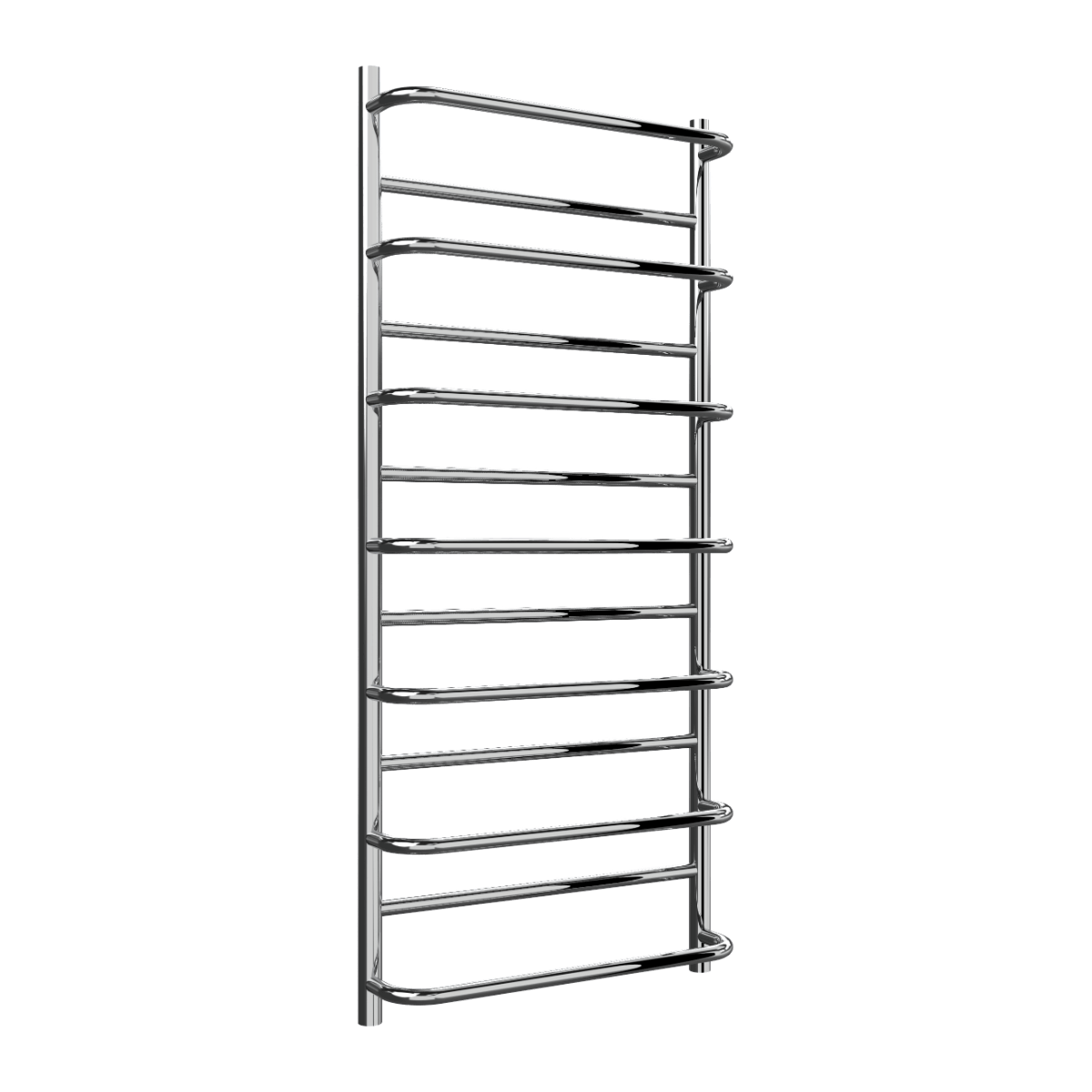 Reina Belbo Stainless Steel Wall Mounted Heated Towel Rail Radiator Polished