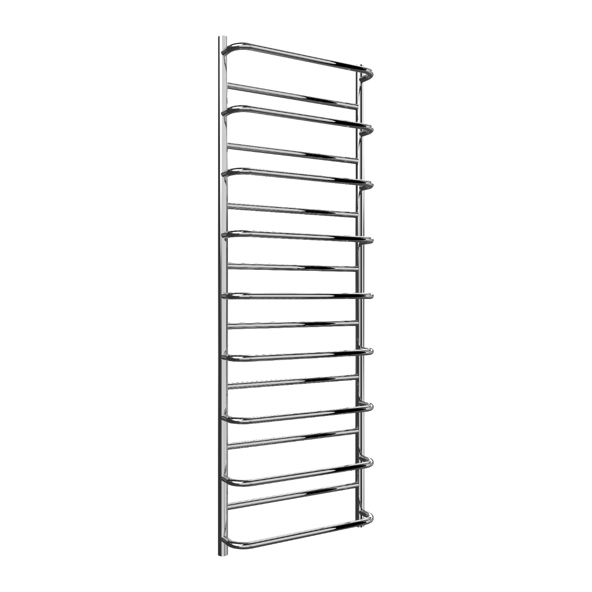 Reina Belbo Stainless Steel Wall Mounted Heated Towel Rail Radiator Polished