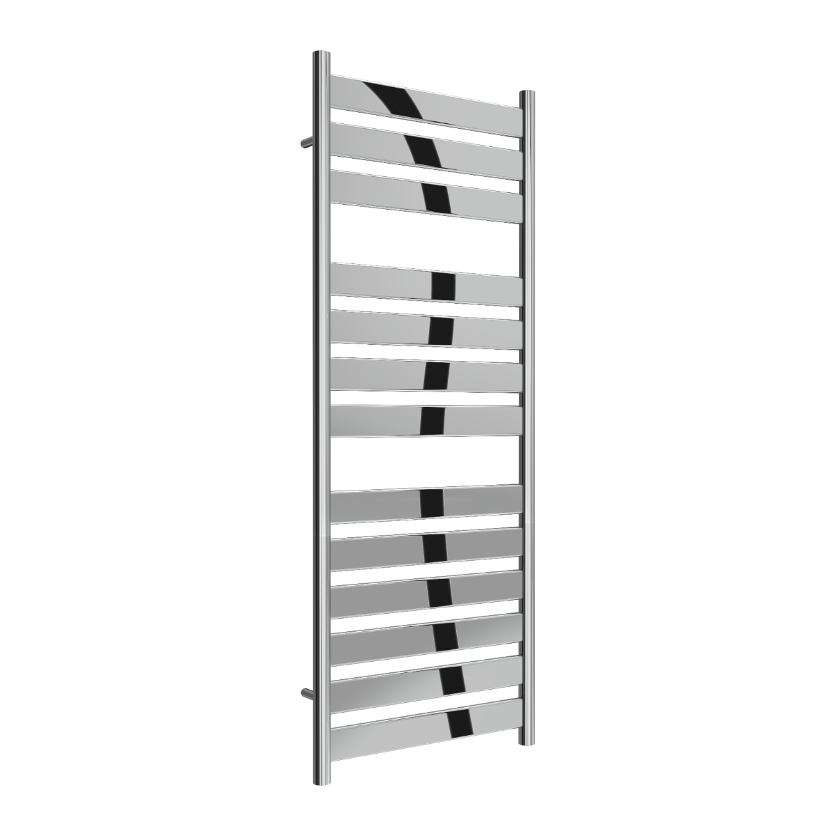 Reina Carpi Mild Steel Wall Mounted Heated Towel Rail Radiator Chrome