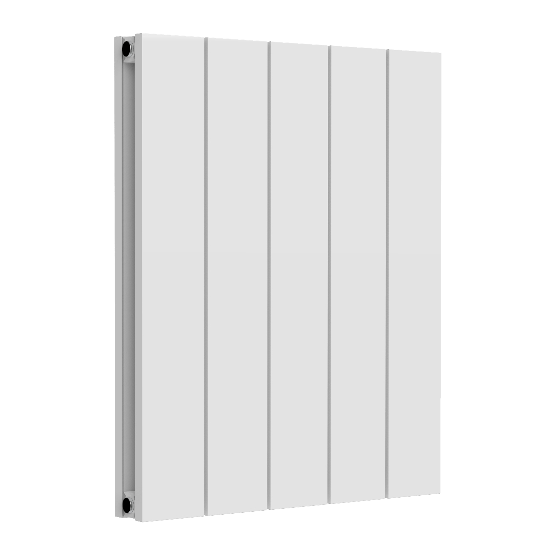 Reina Casina Horizontal Double Aluminium Wall Mounted Heated Towel Rail Radiator White