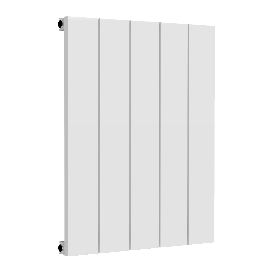 Reina Casina Horizontal Single Aluminium Wall Mounted Heated Towel Rail Radiator White