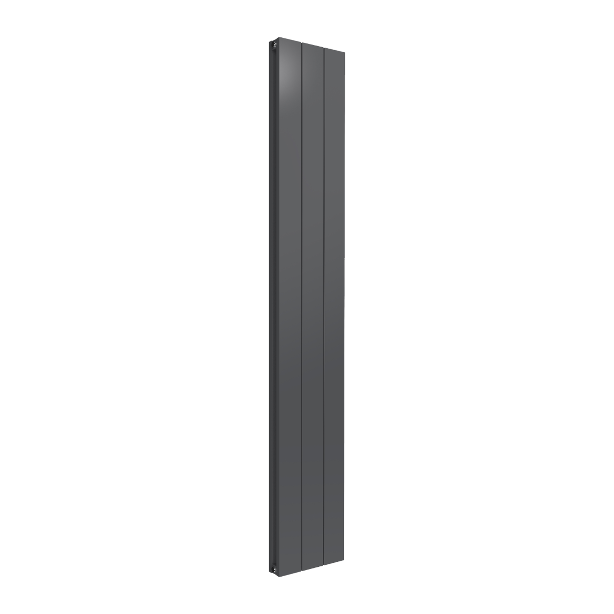 Reina Casina Vertical Double Aluminium Wall Mounted Heated Towel Rail Radiator Anthracite