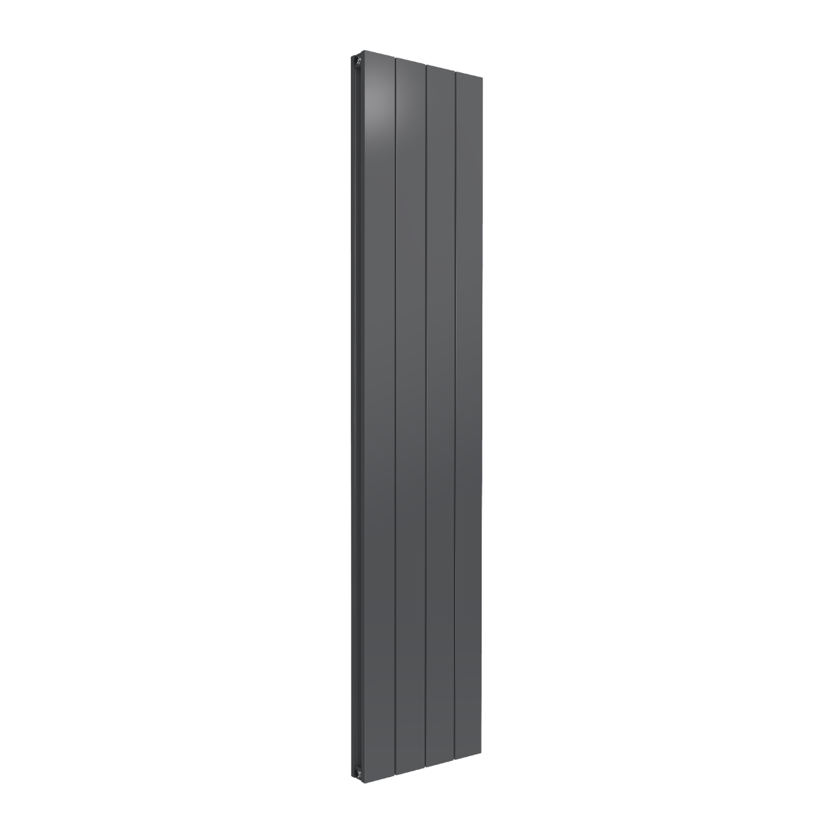 Reina Casina Vertical Double Aluminium Wall Mounted Heated Towel Rail Radiator Anthracite