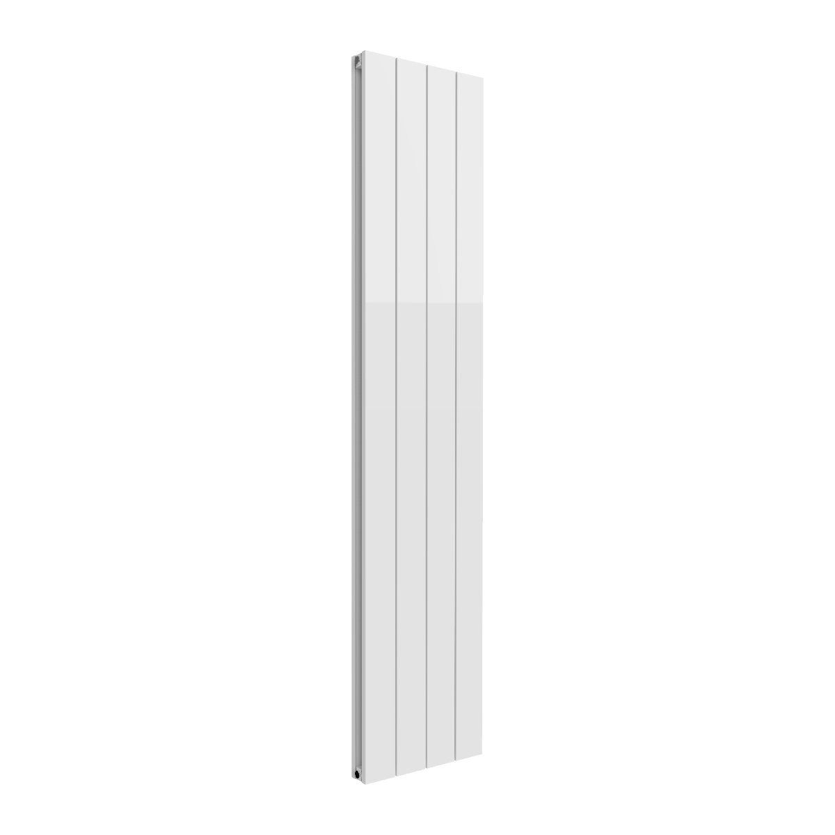 Reina Casina Vertical Double Aluminium Wall Mounted Heated Towel Rail Radiator White