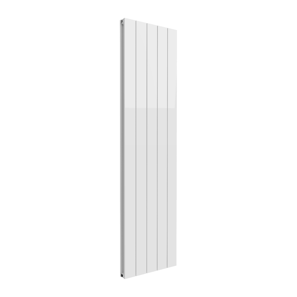 Reina Casina Vertical Double Aluminium Wall Mounted Heated Towel Rail Radiator White