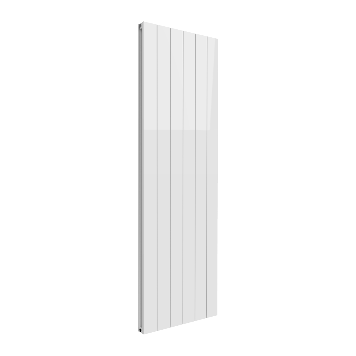 Reina Casina Vertical Double Aluminium Wall Mounted Heated Towel Rail Radiator White