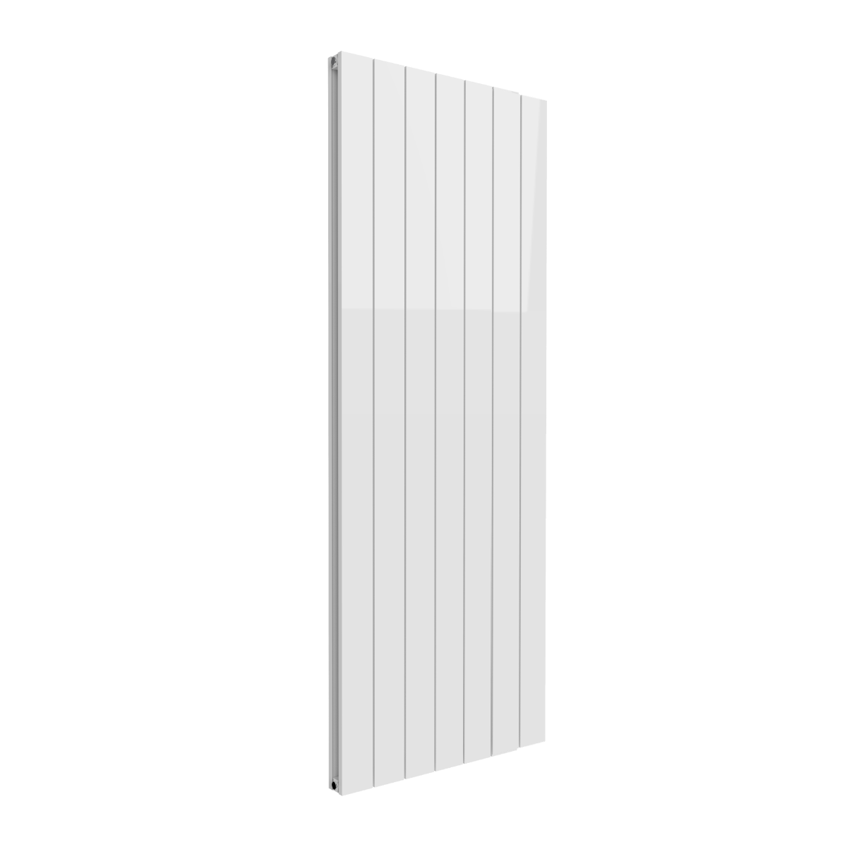 Reina Casina Vertical Double Aluminium Wall Mounted Heated Towel Rail Radiator White