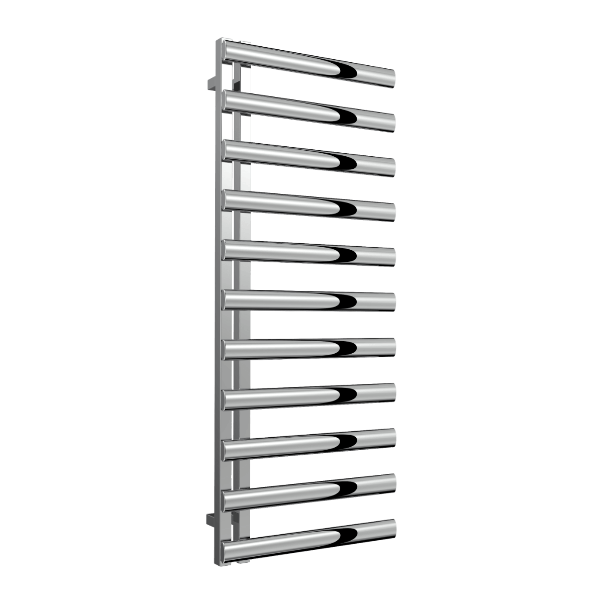 Reina Cavo Stainless Steel Wall Mounted Heated Towel Rail Radiator Polished