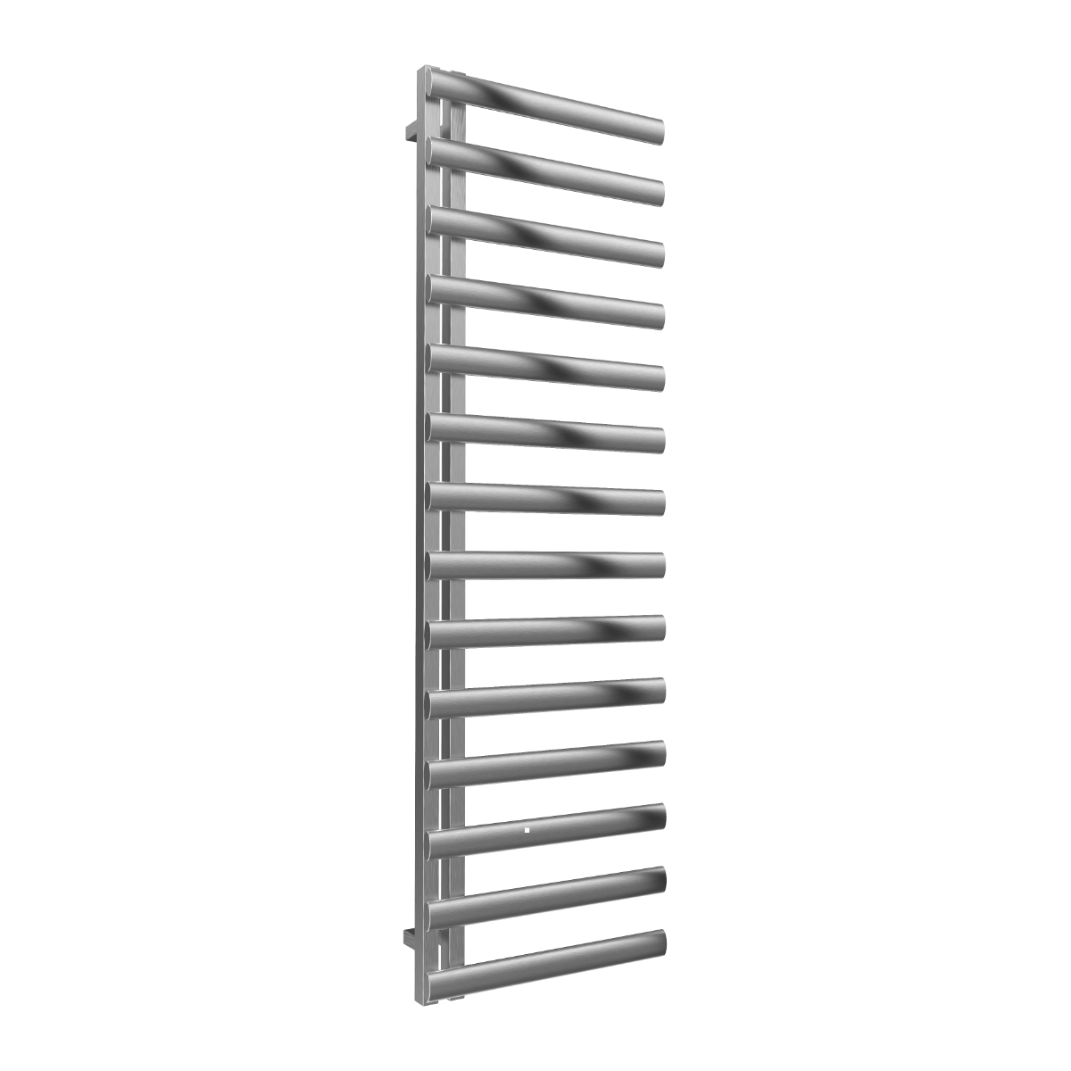 Reina Cavo Stainless Steel Wall Mounted Heated Towel Rail Radiator Brushed