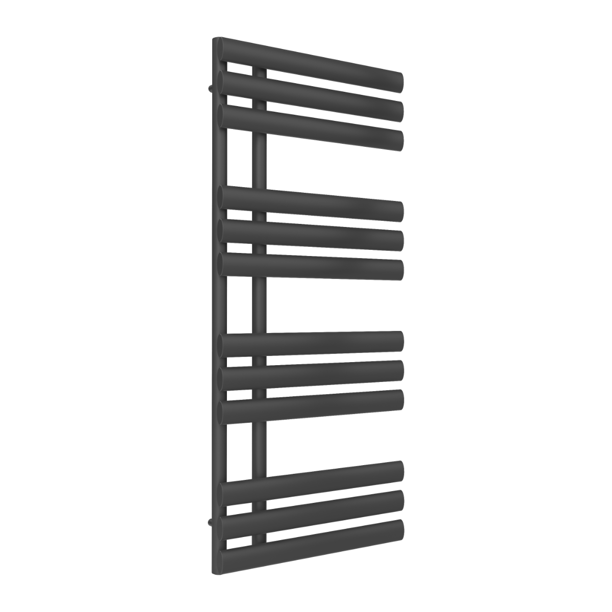Reina Chisa Mild Steel Wall Mounted Heated Towel Rail Radiator Anthracite