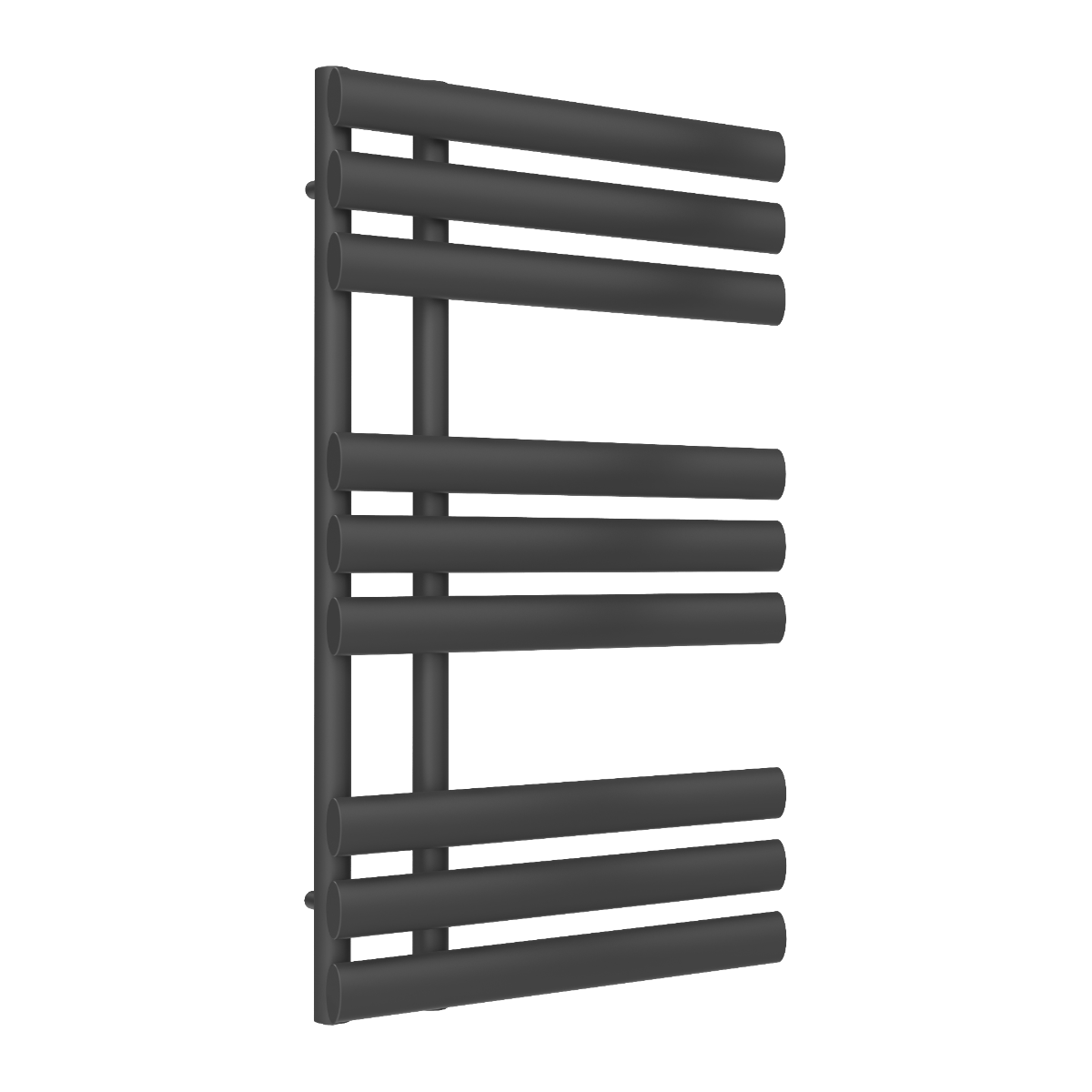 Reina Chisa Mild Steel Wall Mounted Heated Towel Rail Radiator Anthracite