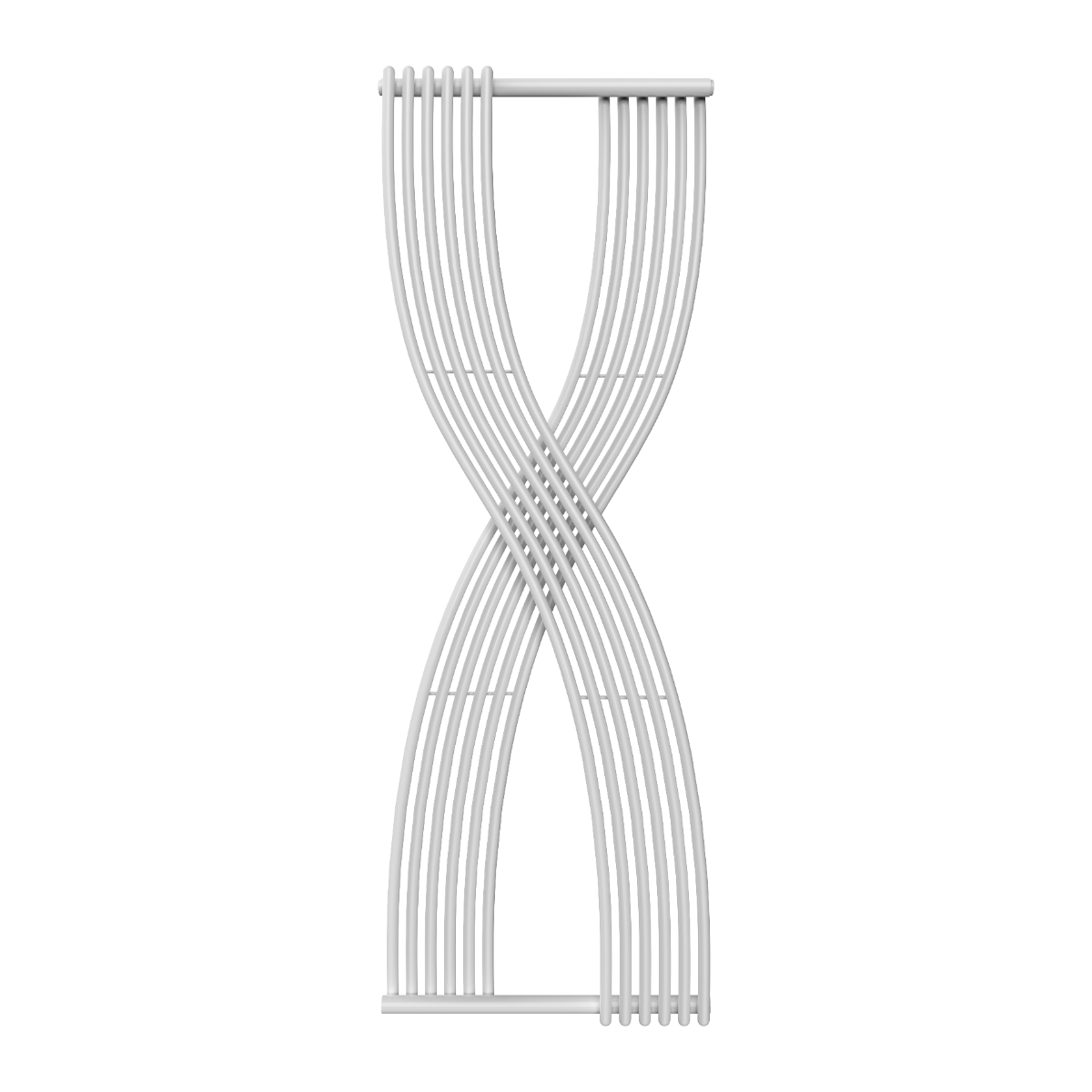 Reina Dimaro Mild Steel 1760x620 Wall Mounted Heated Towel Rail Radiator