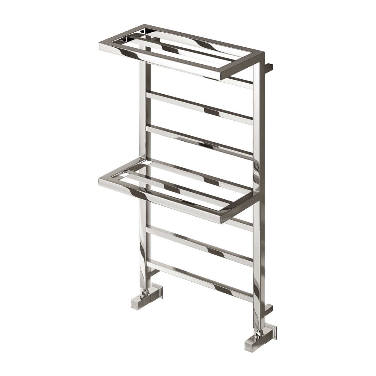 Reina Elvina 2 Mild Steel 1000x500 Chrome Towel Rail