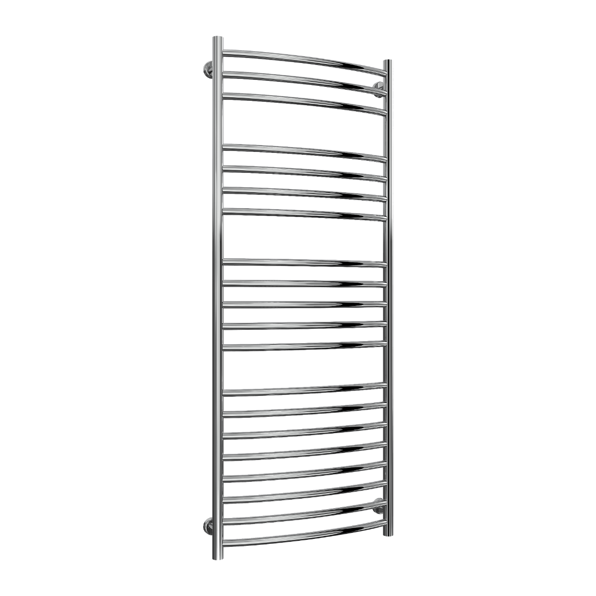 Reina EOS Stainless Steel Wall Mounted Heated Towel Rail Radiator Polished
