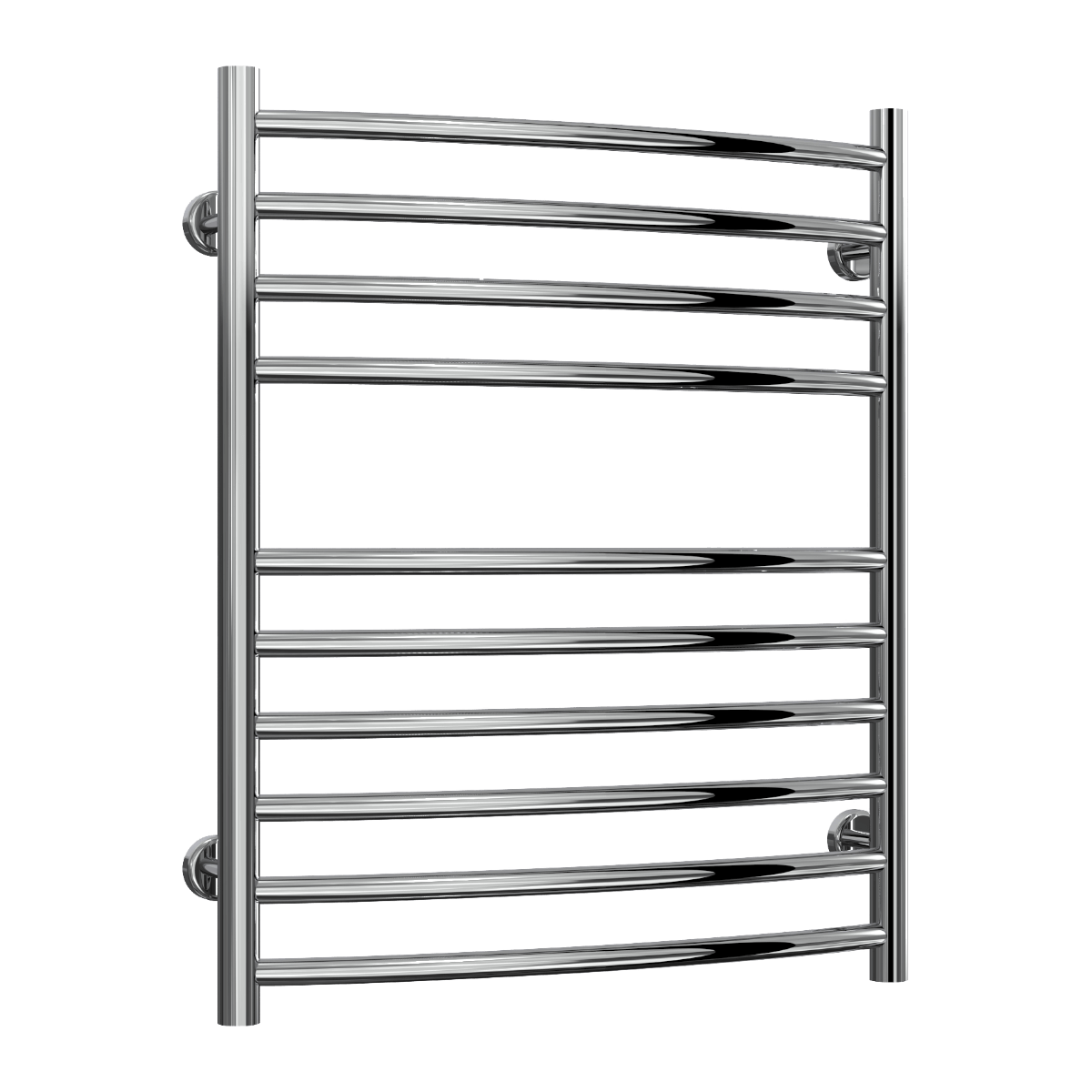 Reina EOS Stainless Steel Wall Mounted Heated Towel Rail Radiator Polished