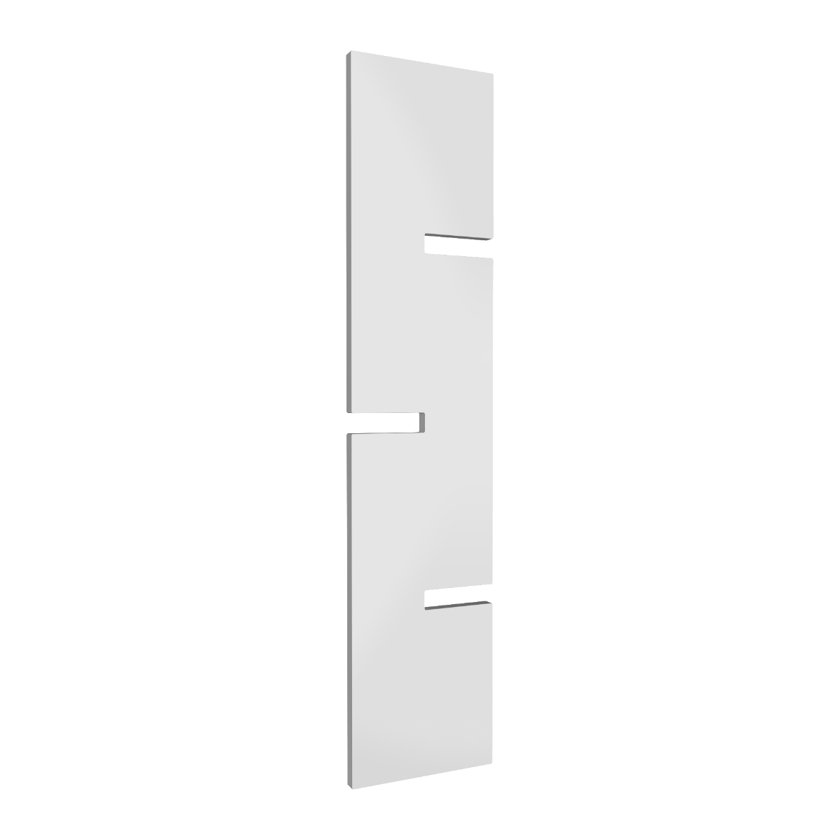 Reina Fiore Mild Steel Wall Mounted Heated Towel Rail Radiator White