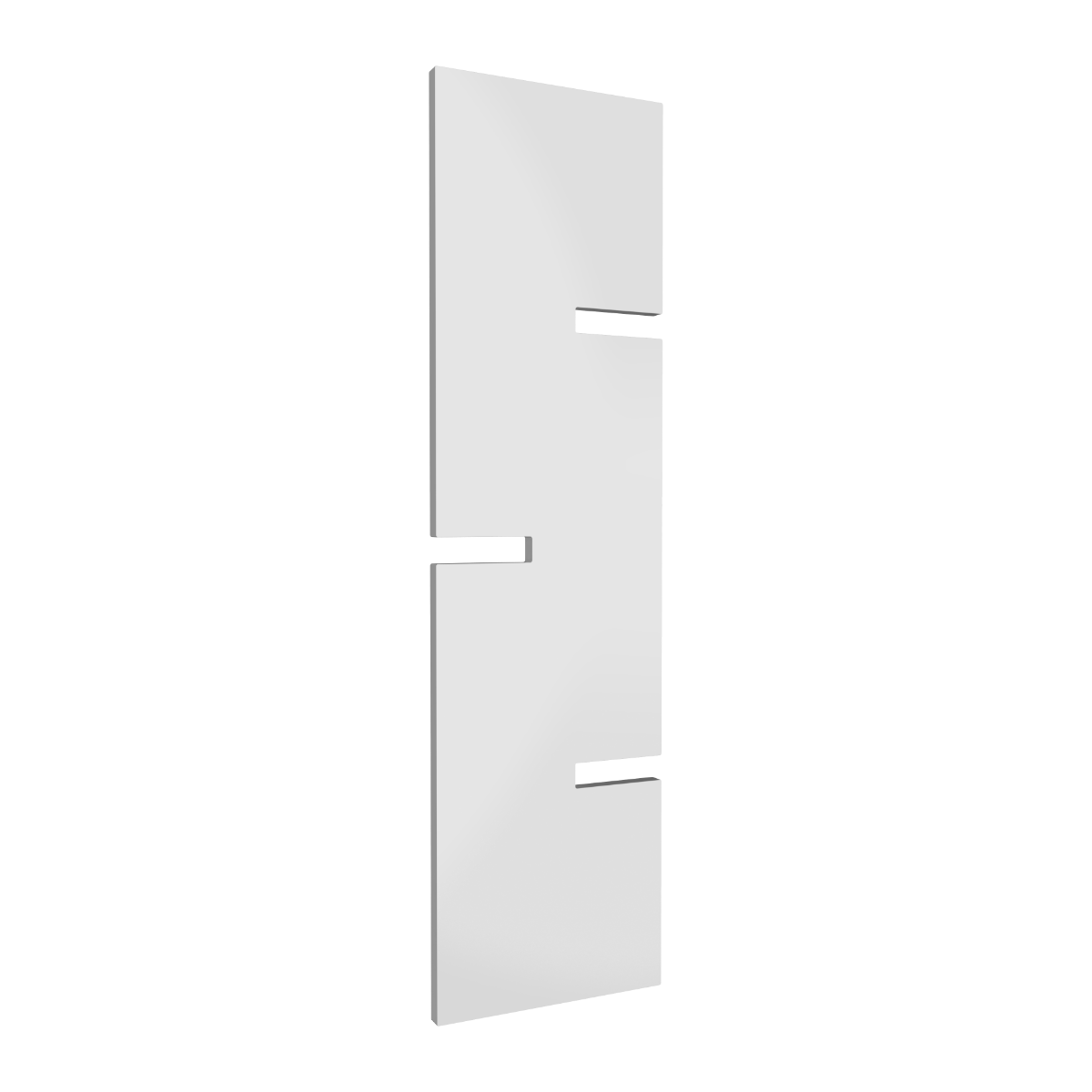 Reina Fiore Mild Steel Wall Mounted Heated Towel Rail Radiator White