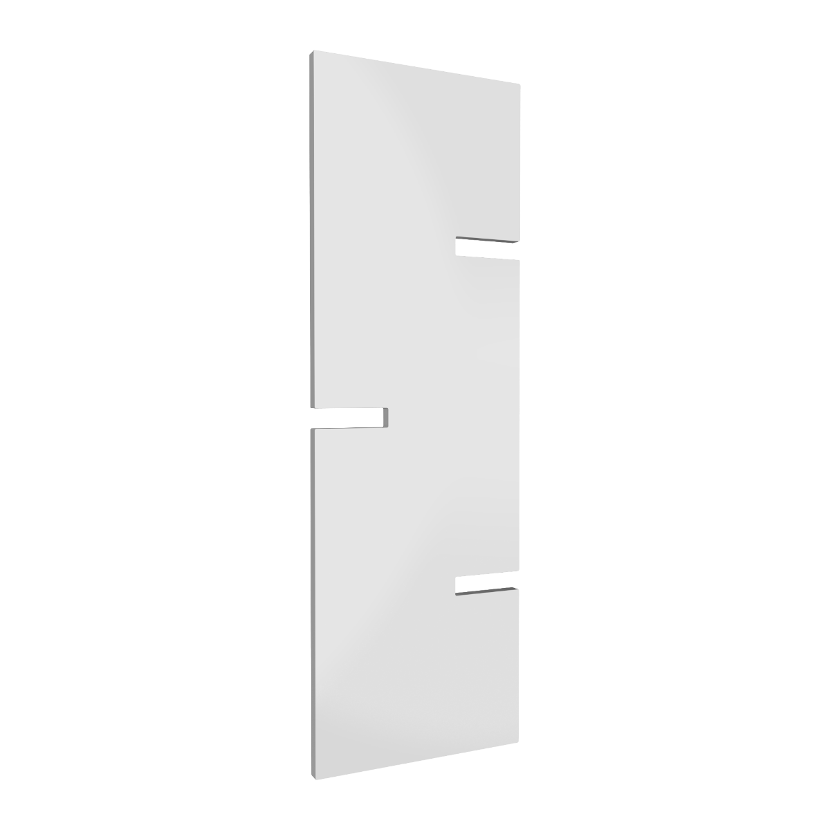 Reina Fiore Mild Steel Wall Mounted Heated Towel Rail Radiator White