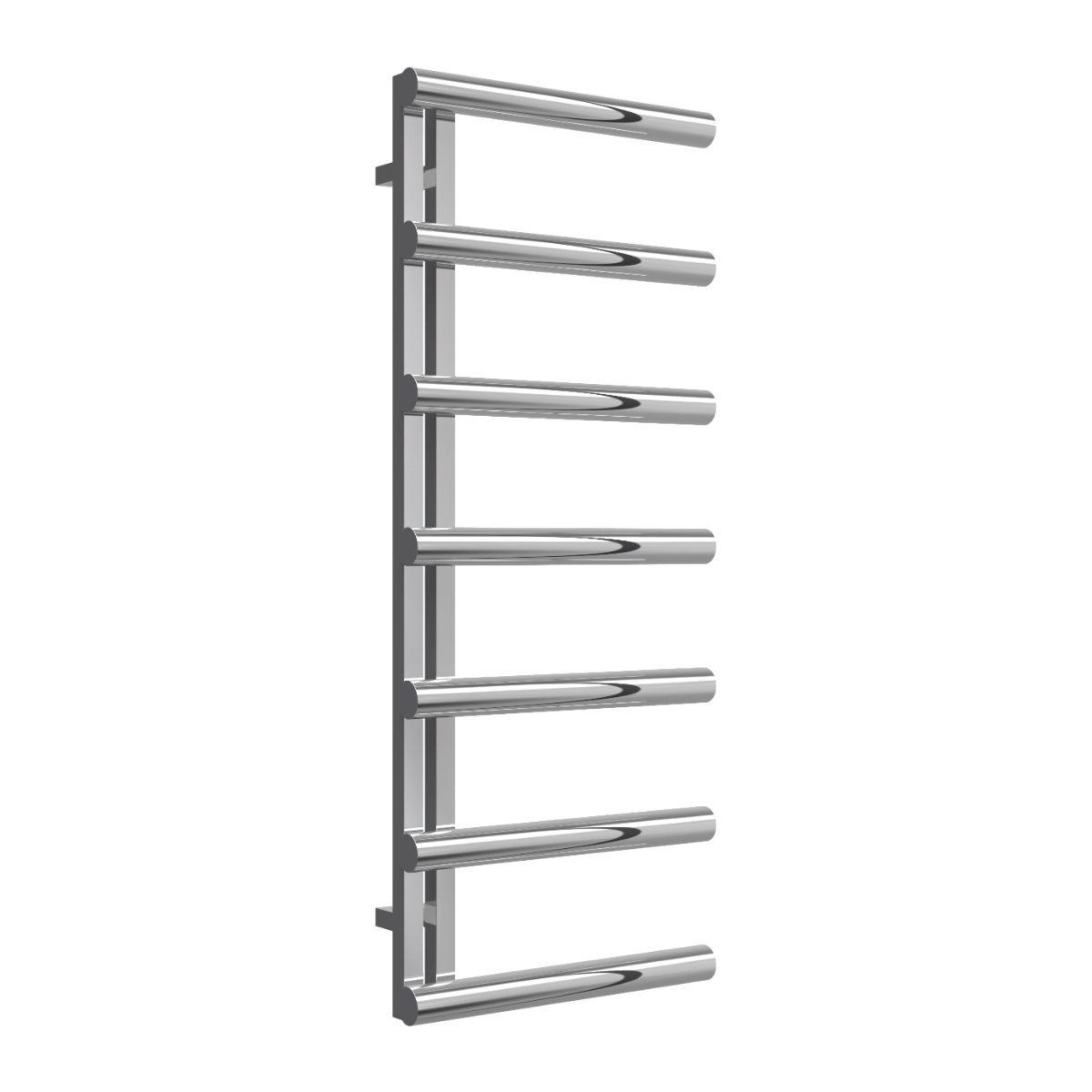Reina Grosso Stainless Steel Wall Mounted Heated Towel Rail Radiator Polished