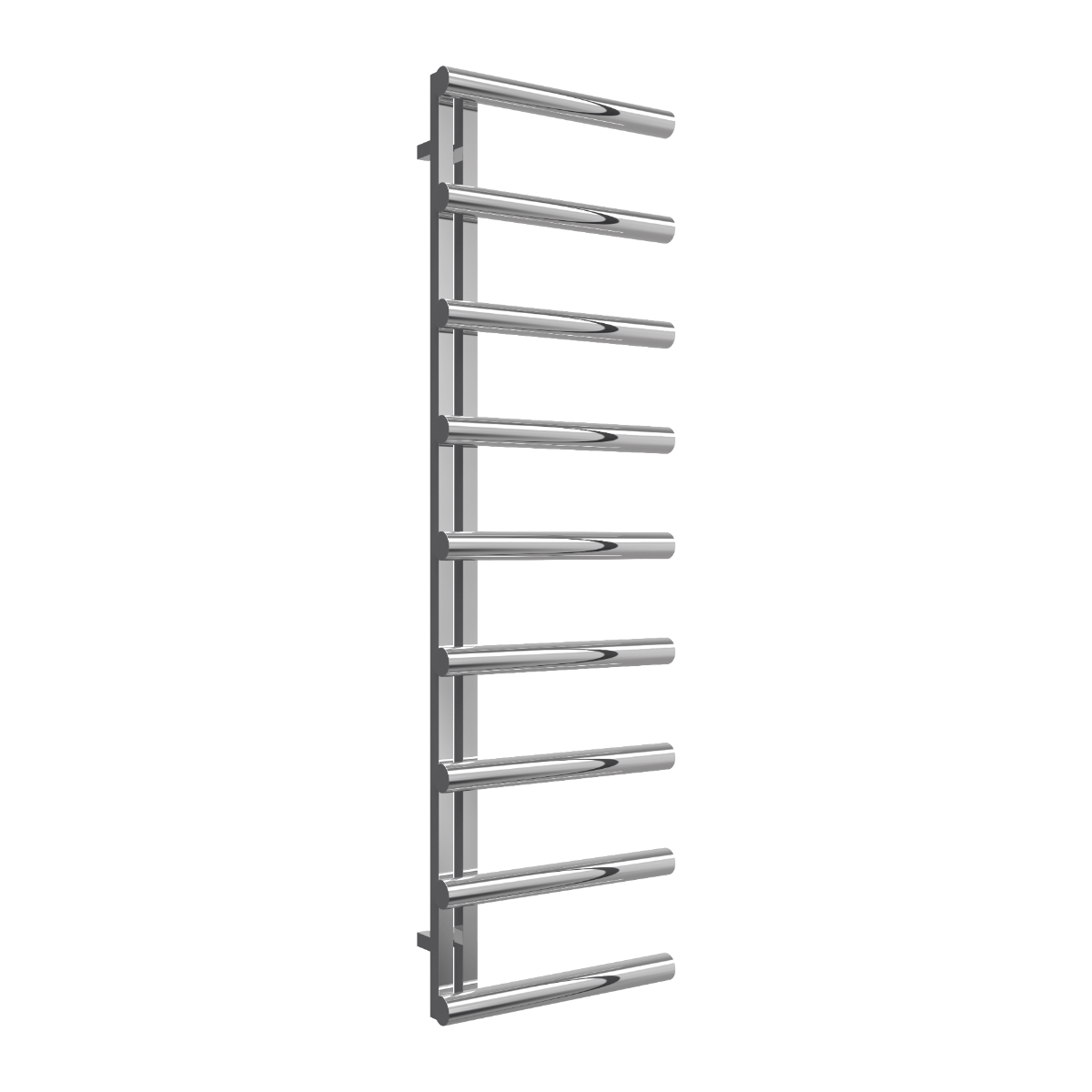 Reina Grosso Stainless Steel Wall Mounted Heated Towel Rail Radiator Polished