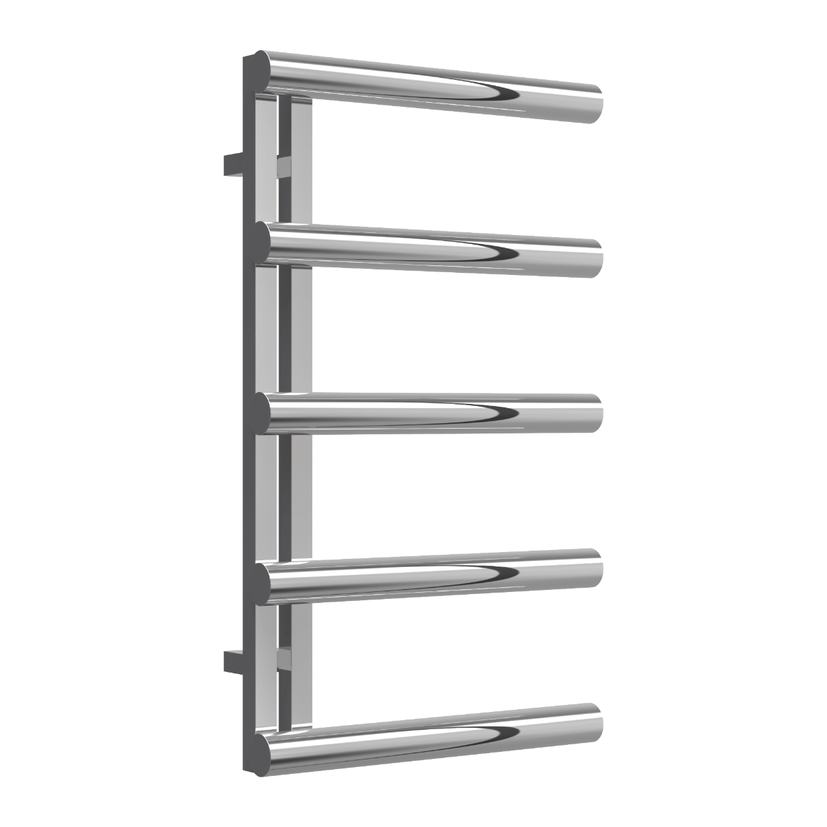 Reina Grosso Stainless Steel Wall Mounted Heated Towel Rail Radiator Polished