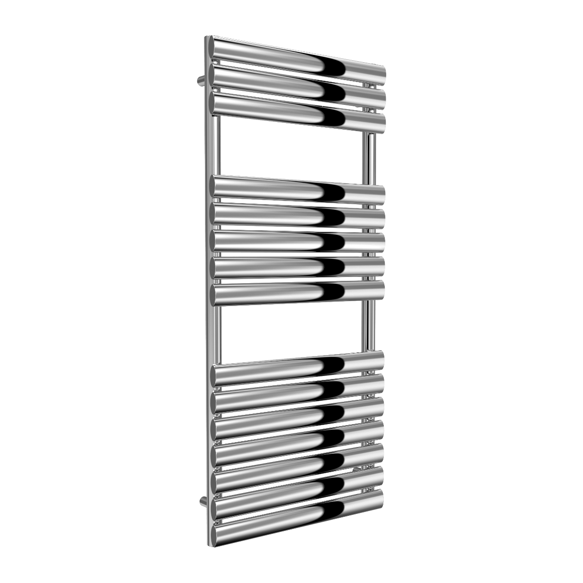 Reina Helin Stainless Steel Wall Mounted Heated Towel Rail Radiator Polished