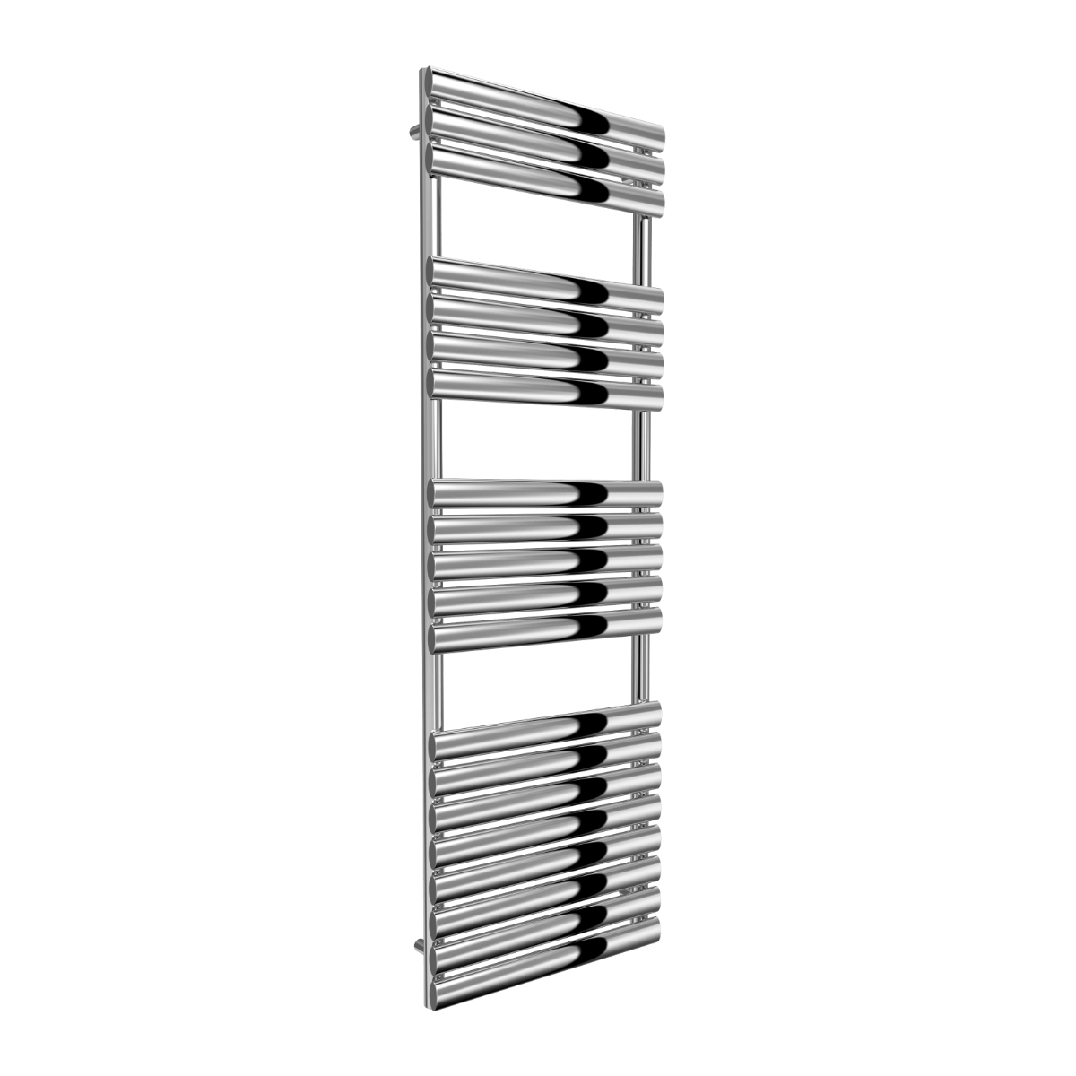 Reina Helin Stainless Steel Wall Mounted Heated Towel Rail Radiator Polished