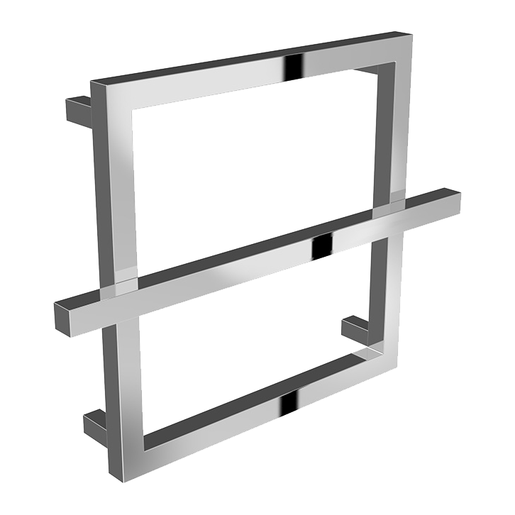 Reina Lago 1 Mild Steel 450x600 Wall Mounted Heated Towel Rail Radiator