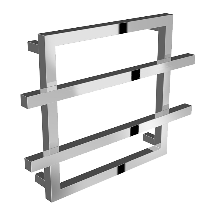 Reina Lago 2 Mild Steel 450x600 Wall Mounted Heated Towel Rail Radiator